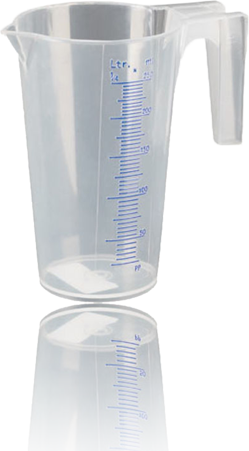 Broc verseur en plastique 0,25 L